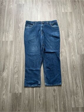 Carhartt Relaxed Fit Jeans 40x29 Workwear Denim Utility Pants